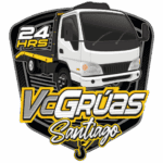 Logotipo de VC Grúas - Servicio de remolque 24 horas en Santiago